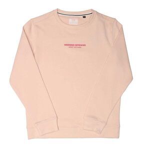 Weekend Offender Childrens/Kids Sweatshirt / Blush